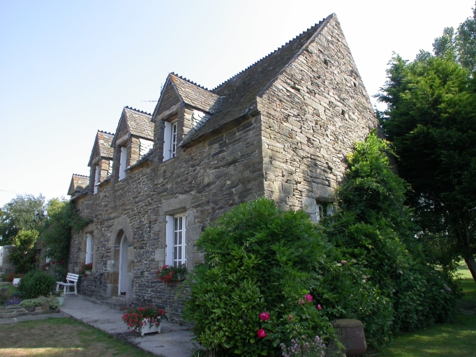 Moulin à farine de Daoulas, actuellement maison, près de Kergourio (Plussulien)