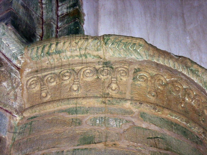 Les chapiteaux de l'église Notre-Dame de Kernitron