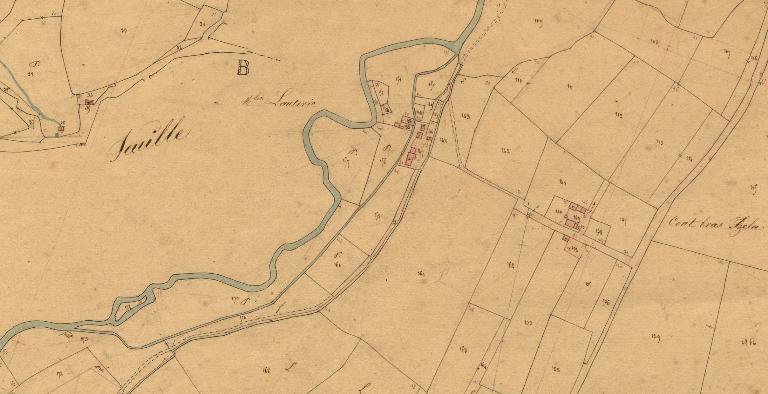 Moulin à papier, Lotéric (Saint-Thégonnec fusionnée en Saint-Thégonnec Loc-Eguiner en 2016)