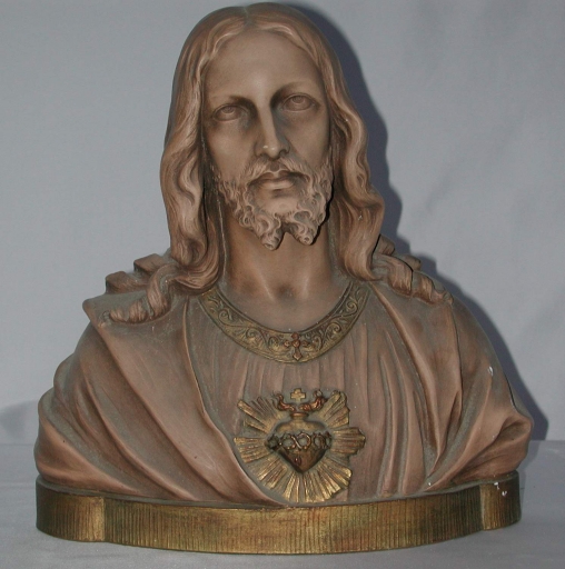 Buste 1 : Sacré Coeur (Lanhélin fusionnée en Mesnil-Roc'h en 2019)