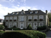 Mairie et écoles sur la commune de Plestin-les-Grèves