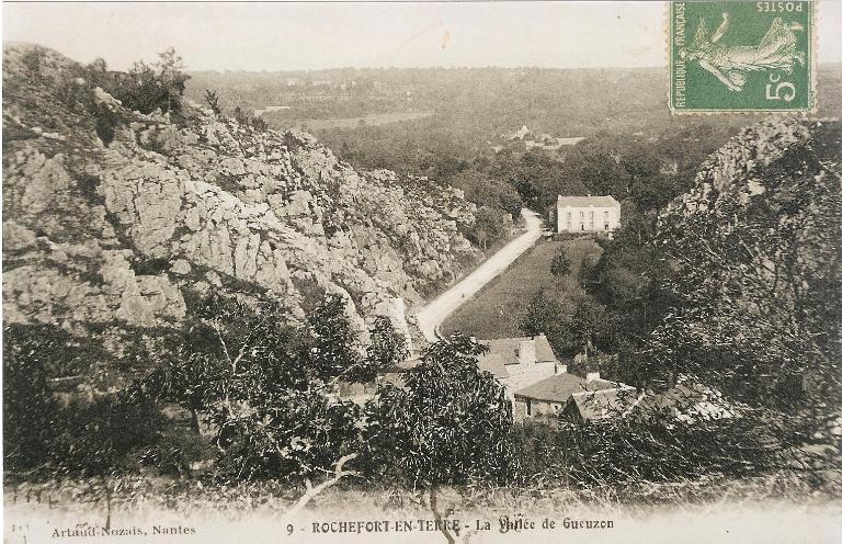 Ancien moulin à tan de la Vallée de Gueuzon, actuellement habitation (Pluherlin)