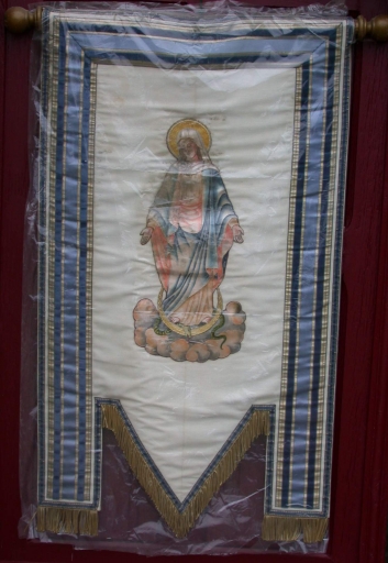 Bannière de procession : Immaculée Conception