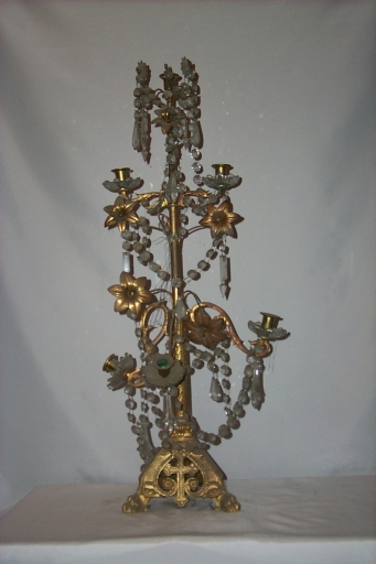 Ensemble de 8 chandeliers d'église