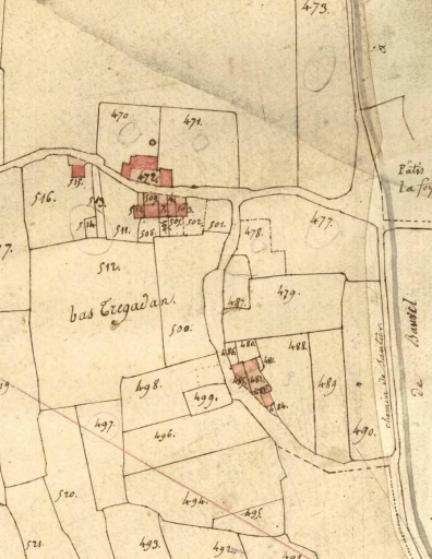 Ecart, le Bas Trégadan (Maxent)