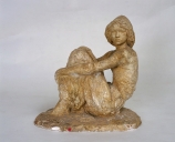 Statue : Le loup de mer