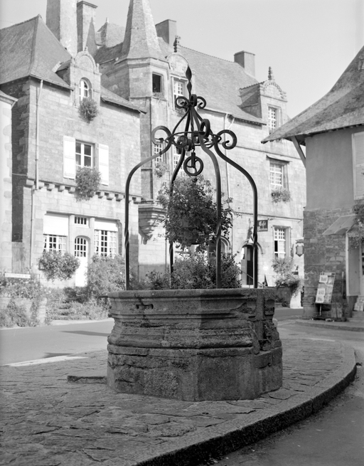 Puits, place des Vieilles Halles (Rochefort-en-Terre)
