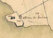 Les batteries et corps de garde sur la commune de Clohars-Carnoët