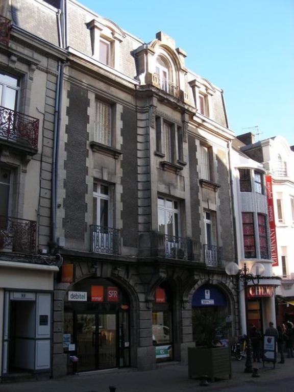 Hôtel de voyageurs dit le Modern hôtel, 17 rue Le Brix Joseph (Vannes)