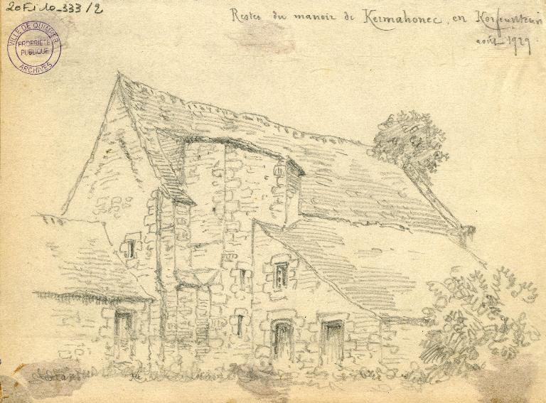 Manoir de Kermahonnet, 50 Chemin de Kermahonnet (Quimper)