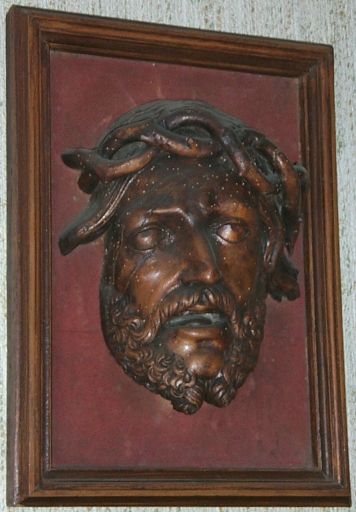 Tête : portrait de Christ souffrant
