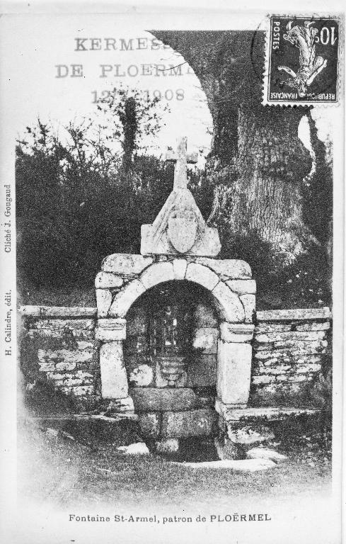 Fontaine de dévotion Saint-Armel (Ploërmel)