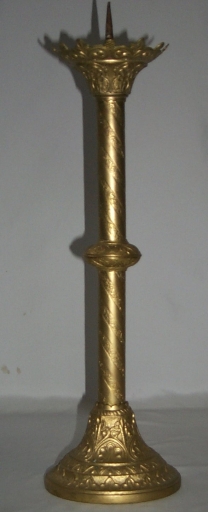 Paire de chandeliers d'autel