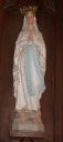 Statue couronnée : Notre-Dame de Lourdes