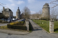 Château, rue de La Madeleine, rue d'Yaigne (Châteaugiron)