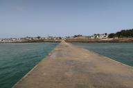 Digue, quai et cale (2) de l'île aux moutons (Île-de-Batz)