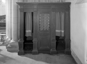 Confessionnal, église paroissiale Notre-Dame (Landavran)