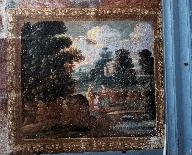 Ensemble de trois peintures monumentales : Paysages, Maillé (Plounévez-Lochrist)