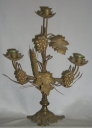 Paire 3 de chandeliers d'autel