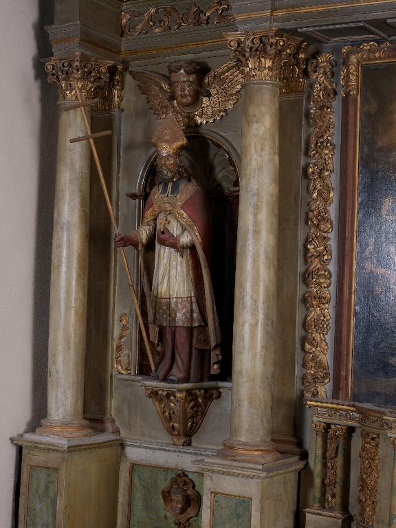 Statue : Saint Martin, église Saint-Martin (Saint-Martin-sur-Oust)