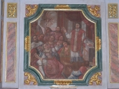 Tableau : Saint Mathurin exorcisant la fille de l'empereur Maxime