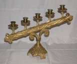 Paire de chandeliers d'église