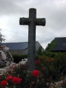 Croix de cimetière, rue du Sacré Coeur (Moutiers)