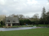 Moulin, actuellement maison, le Petit Moulin du Rouvre (Saint-Pierre-de-Plesguen fusionnée en Mesnil-Roc'h en 2019)