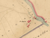 Moulin à blé du Guern, puis minoterie, actuellement maison (Talensac)