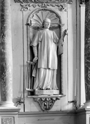 Statue (petite nature) : saint Laurent (Locmalo)