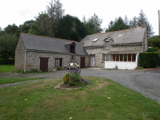 Moulin à farine de Fournet, actuellement maison (Trébry)