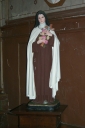 Statue sur tronc : sainte Thérèse de l'Enfant Jésus