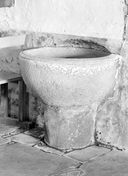 Bénitier (d'applique) (1), chapelle Notre-Dame-de-Carmes (Neulliac)