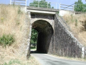 Pont de chemin de fer, R.D.127, près de la Piais (Langon)