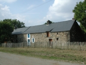 Alignement de maisons, Gannedel (La Chapelle-de-Brain)