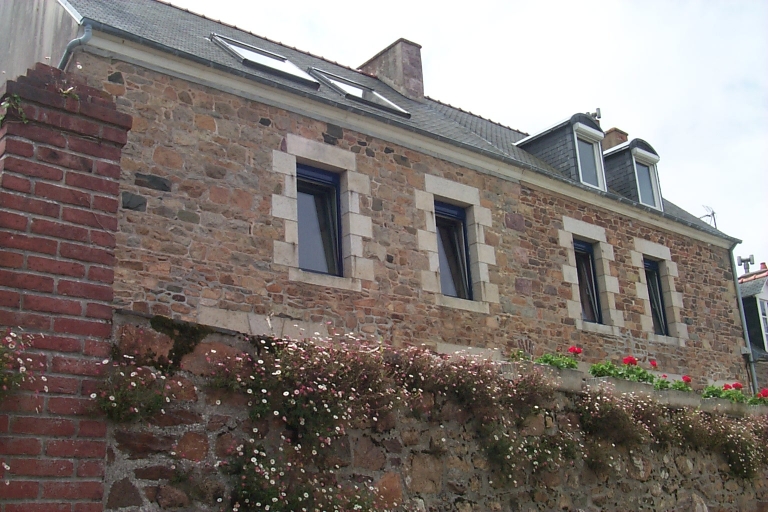 Maisons, rue des Deux Frères Denis, Loguivy-de-la-Mer (Ploubazlanec)