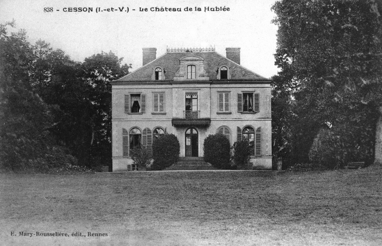 Maison de maître dite château de la Hublais (Cesson-Sévigné)