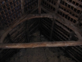 Charpente du manoir-ferme des Noës (Sixt-sur-Aff)