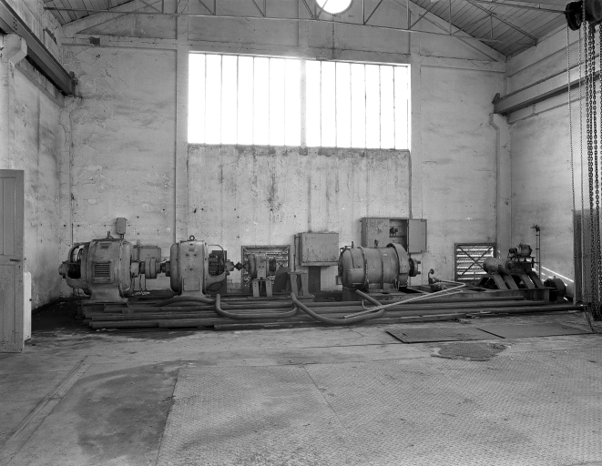 Ensemble moteur électrique alternatif et redresseur (dynamo) dit groupe Ward Leonard