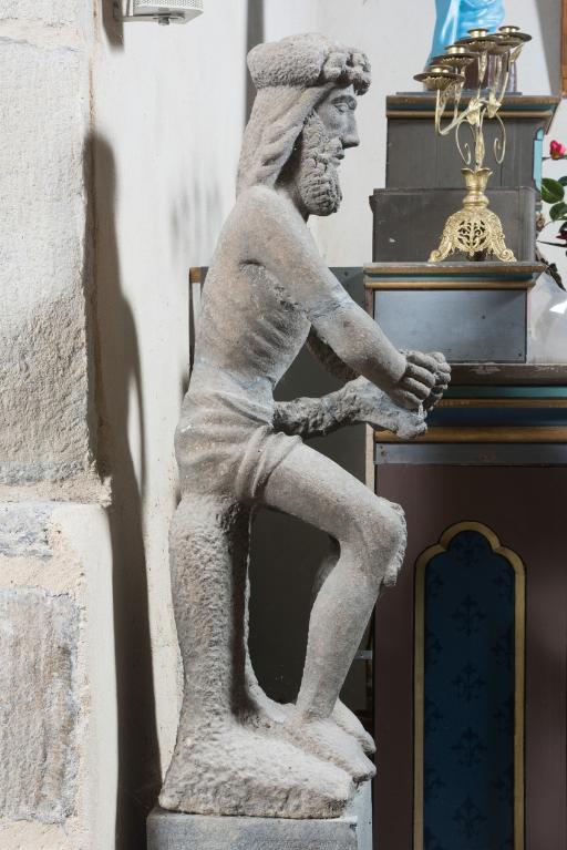 Statue : Christ aux liens, Eglise Saint-Méen (Ploéven)