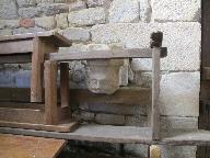 Bénitier de l'église Saint-Lunaire (Saint-Lormel)