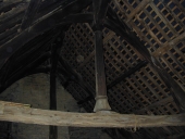 Charpente du manoir-ferme de La Lande de Héreu (Saint-Aubin-du-Pavail fusionnée en Châteaugiron en 2017)