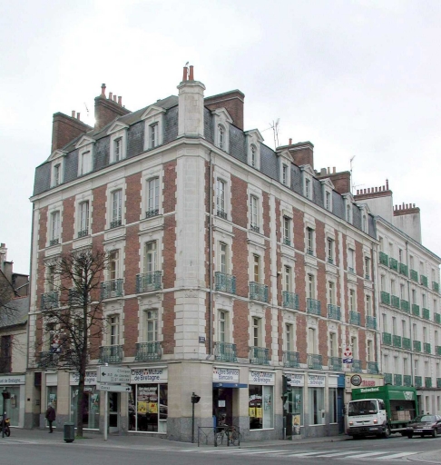 Immeuble de rapport, 1 boulevard Magenta ; 11 boulevard de la Liberté (Rennes)