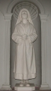 Statue : sainte Bernadette Soubirous (Lanhélin fusionnée en Mesnil-Roc'h en 2019)