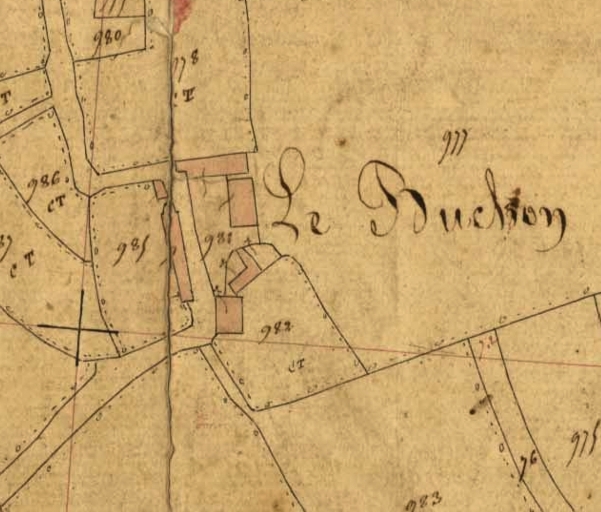 Maison, le Buchon, Voie communale n° 30 (Yffiniac)