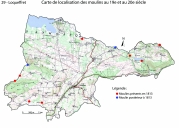 Les moulins de la commune de Loqueffret