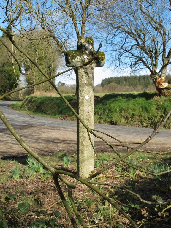 Croix de chemin, dite Croaz Henchou (Mellionnec)