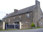 Alignement de fermes, l'Hôtellerie (La Gouesnière)