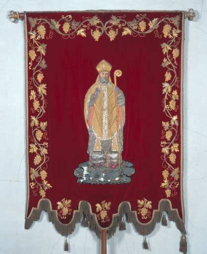 Bannière de procession : Saint Martin, Immaculée Conception