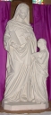 Statue : Education de la Vierge